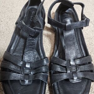 Ecco Black Leather Footwear